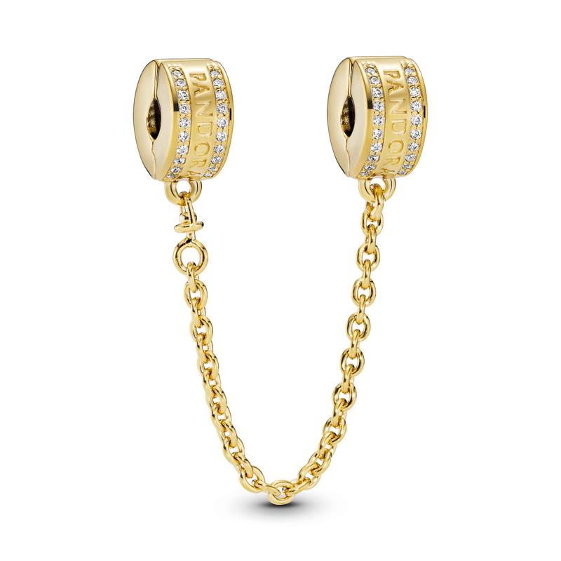 Pandora logo safety chain