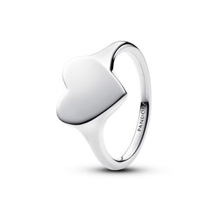 Hovedbilde Engravable Heart Ring - Silver 