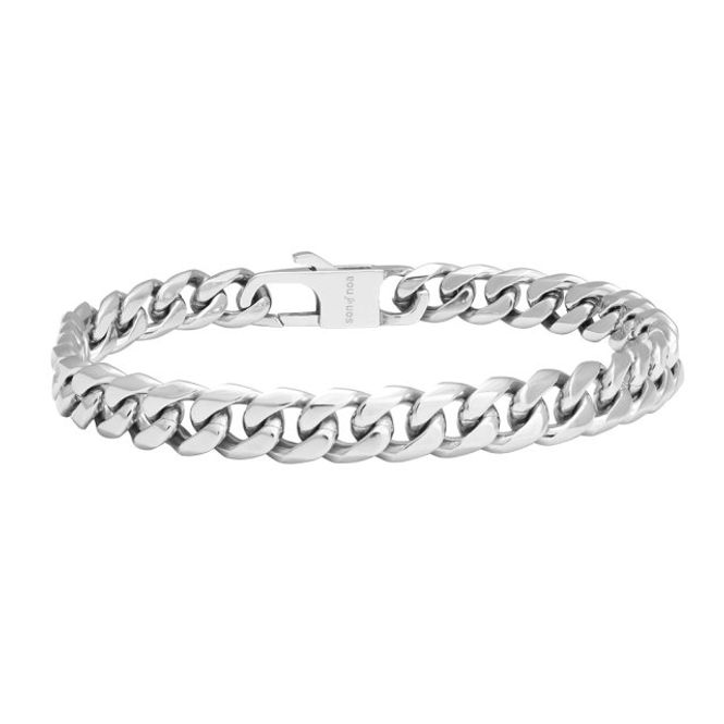Hovedbilde Panserarmbånd i polert stål