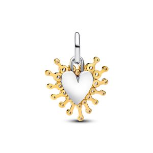 Hovedbilde Radiant Heart Double Dangle Charm