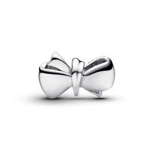Hovedbilde Sparkling Bow Charm - silver 