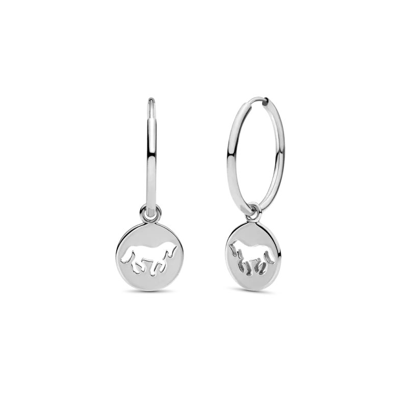 Cassidy Hoop silver