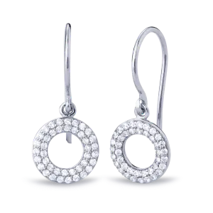 Hovedbilde Matiné Ear hanger silver w. cubic zirconia