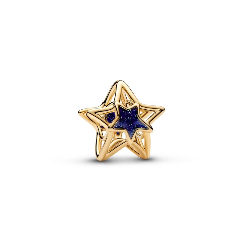 Stjerne Openwork Charm