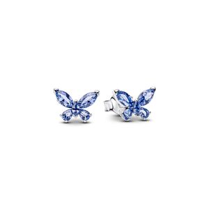 Hovedbilde Butterfly Stud Earrings Blue 