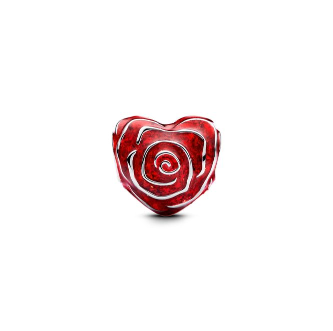 Hovedbilde Rose Heart Charm