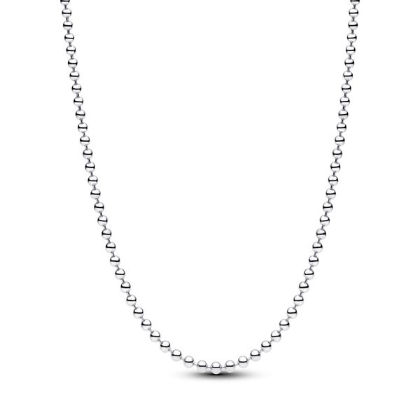 Silver ball chain