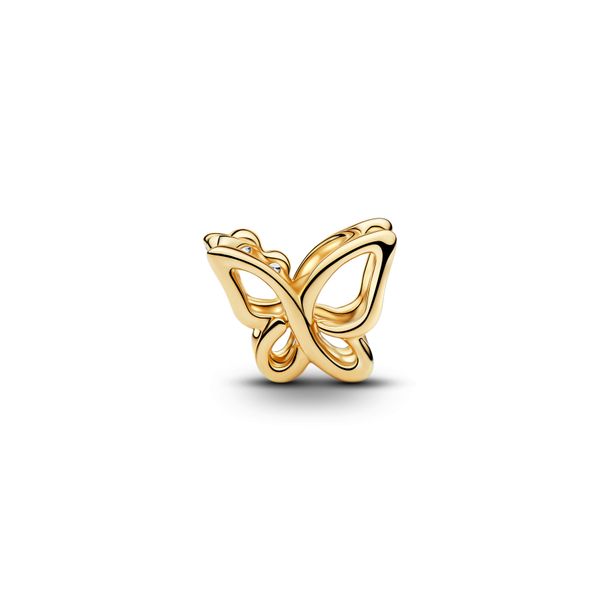 Butterfly Openwork Charm