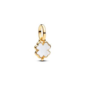 Hovedbilde White Lucky Clover Dangle Charm