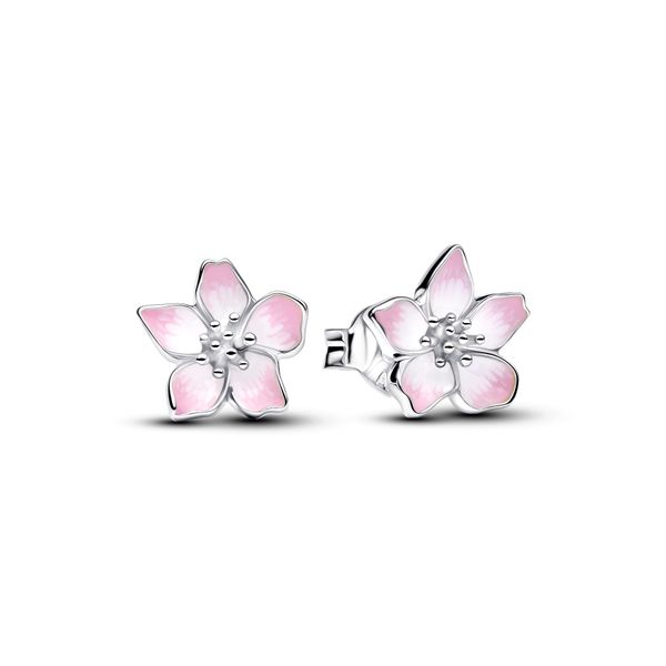 Cherry Blossom Stud Earrings